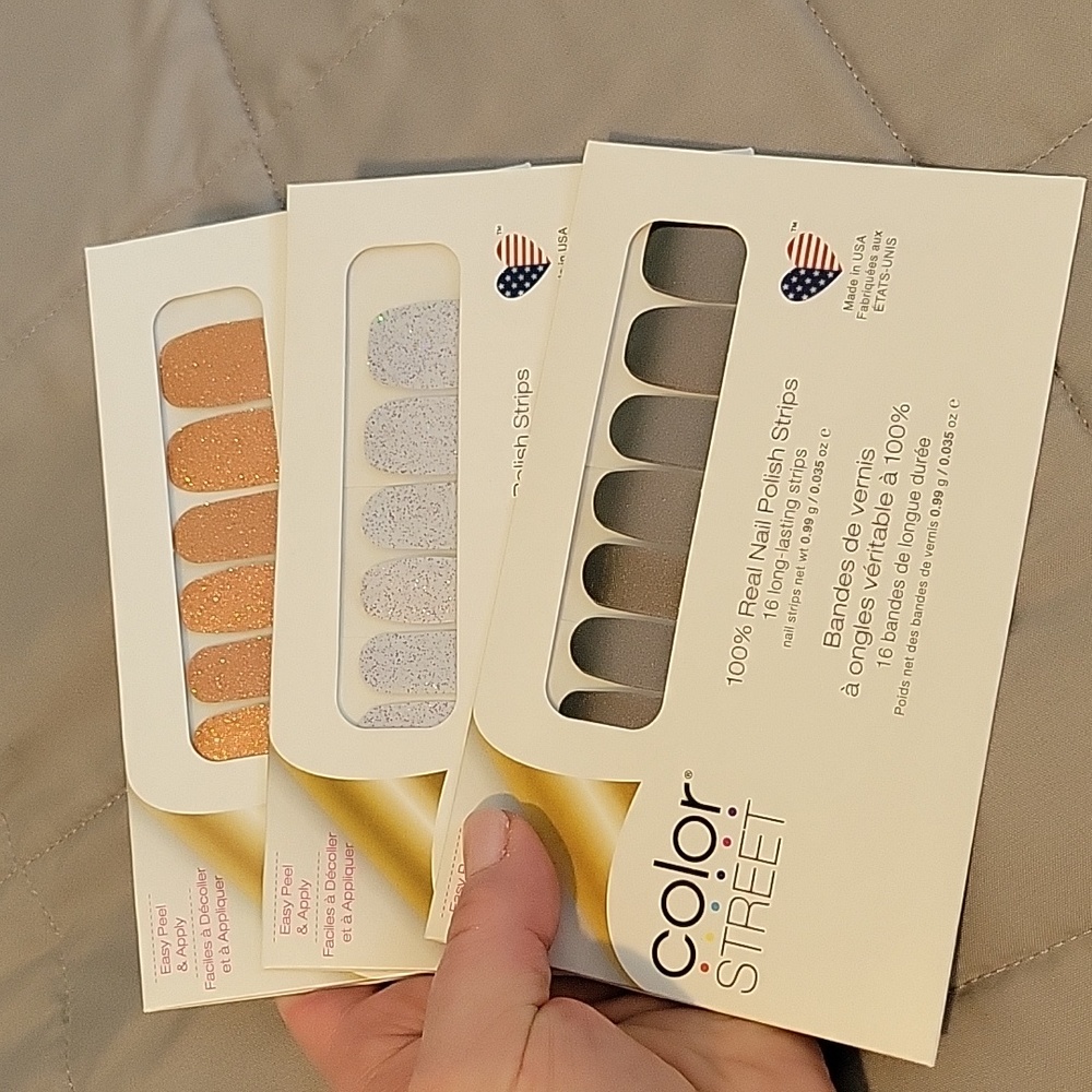 Color Street sets - group of 3